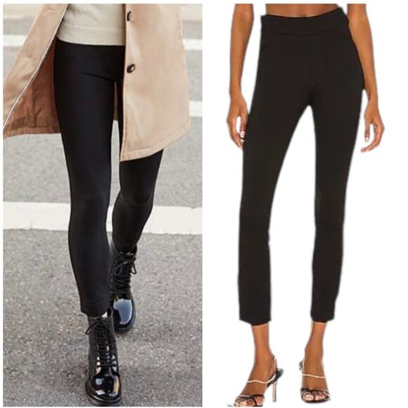 Spanx NWT The Perfect Black Pant Backseam Skinny Size M Pull-On Shaping Ponte - Picture 2 of 11